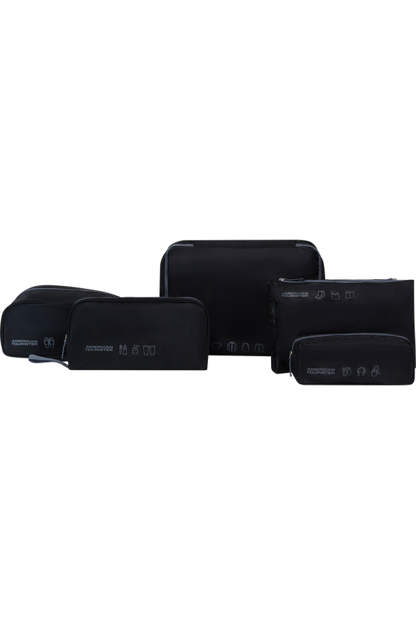 American Tourister American Tourist. Ta Packing Organizers 5Pcs  Black/Grey