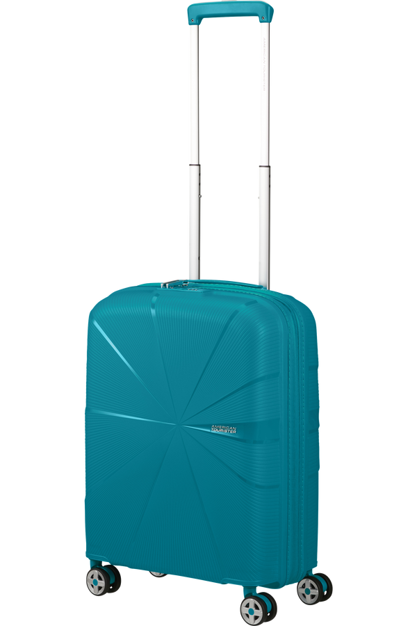 American Tourister Starvibe Spinner Expandable TSA 55cm Verdigris
