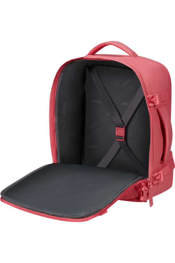 American Tourister Take2cabin Casual Backpack Puff S/M  Pink Glitch