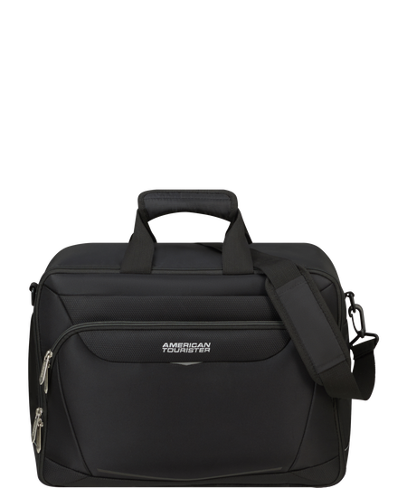 American Tourister Summerride Spinner EXP TSA - Trolley Da Cabina 40x55x23 Cm, Estensibile, Con Lucchetto TSA, Nero