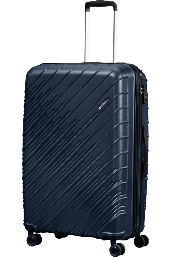 American Tourister Speedstar Spinner 77/28 Exp Tsa  Atlantic Blue