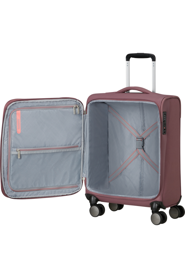 American Tourister Wanderlite Spinner EXP TSA S  Galactic Mauve