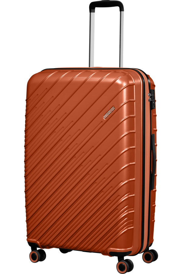American Tourister Speedstar Spinner 77/28 Exp Tsa  Copper Orange