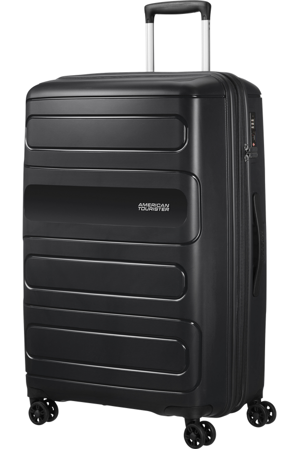 American Tourister Sunside Spinner Expandable 77cm  Black