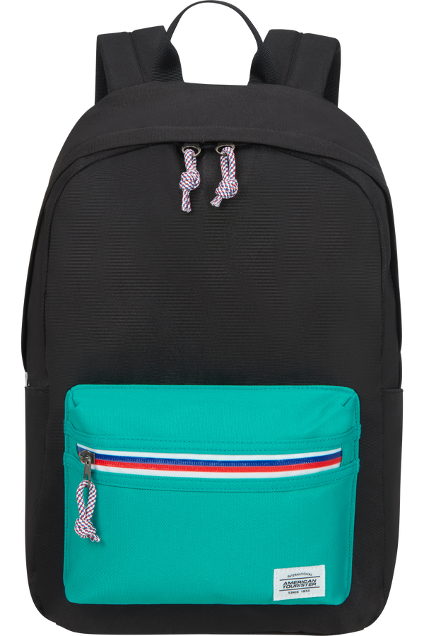 American Tourister Upbeat Backpack ZIP  Black/Turquoise