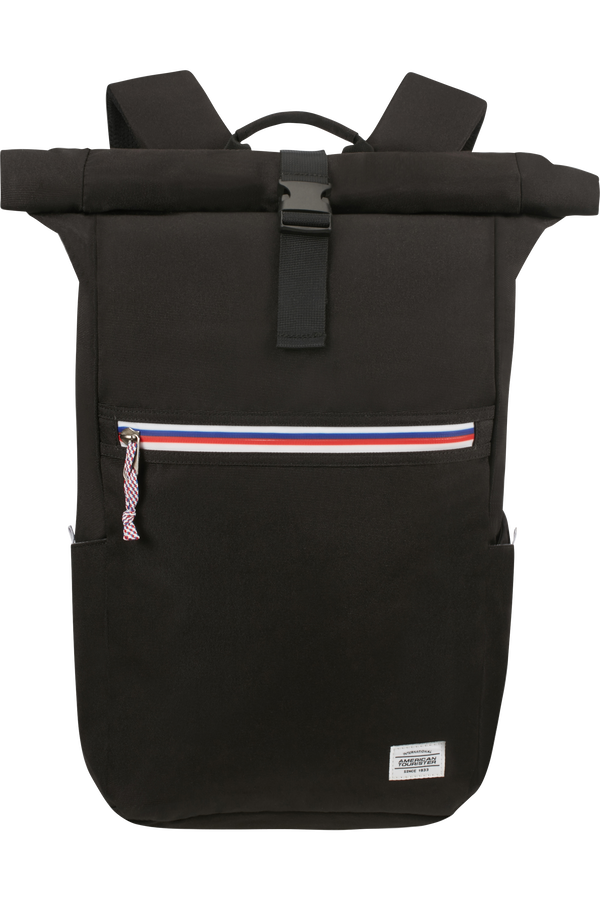 American Tourister Upbeat Rolltop Laptop Backpack Zip 14.1'  Schwarz