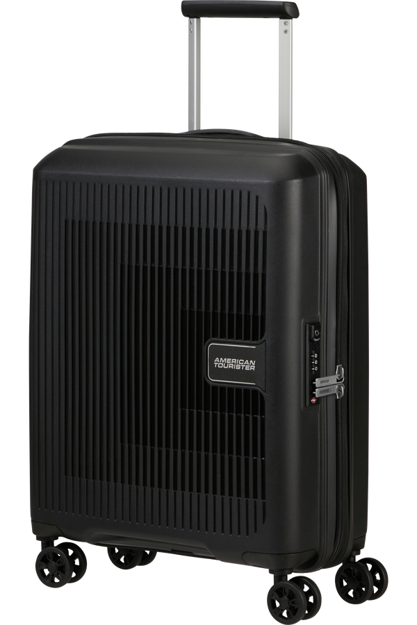 American Tourister Aerostep Spinner 55/20 Exp Tsa 55cm  Black