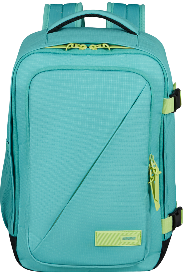 American Tourister Take2cabin Casual Backpack S  Dusty Turquoise/Lime