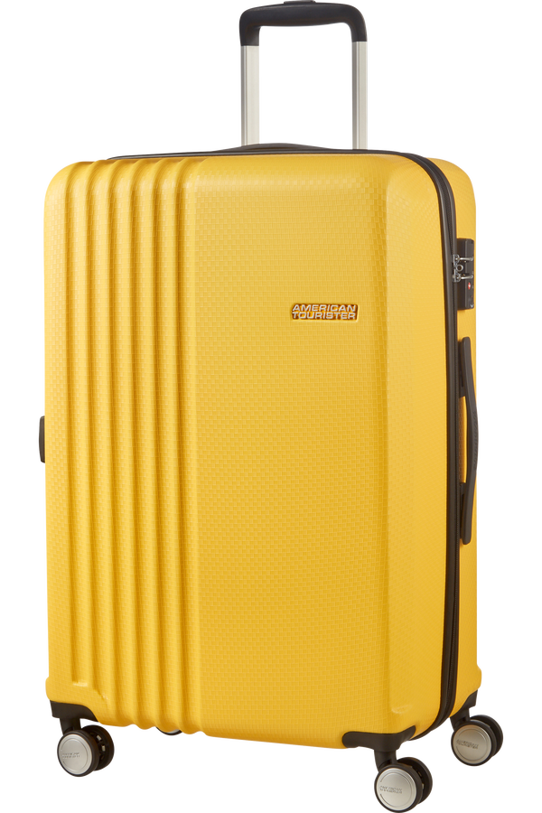 American Tourister Beachrider Spinner TSA 68cm  Gelb