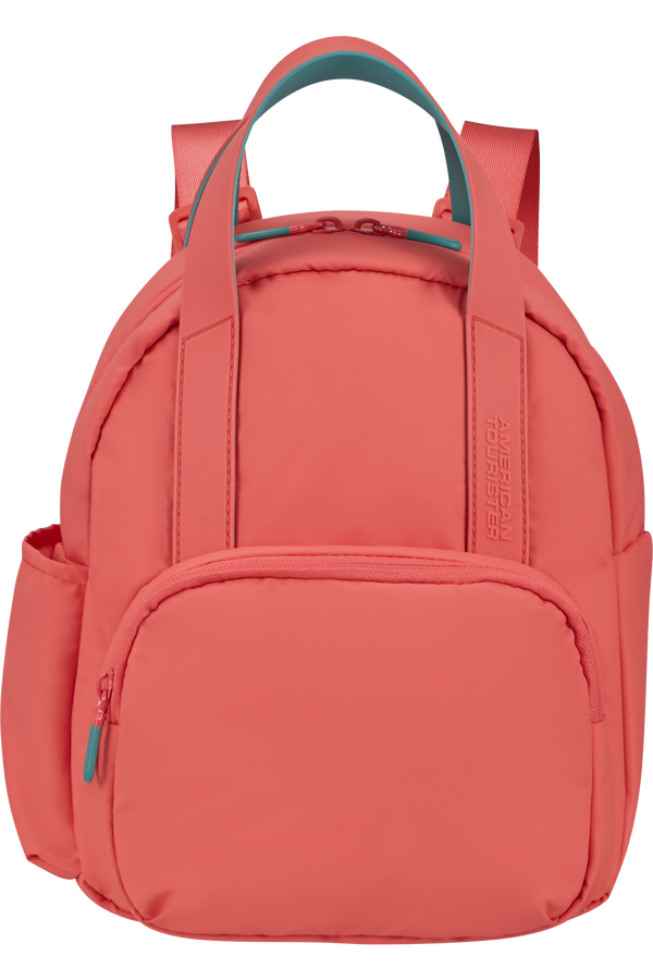 American Tourister Puffypop Mini Backpack S  Sunset Coral