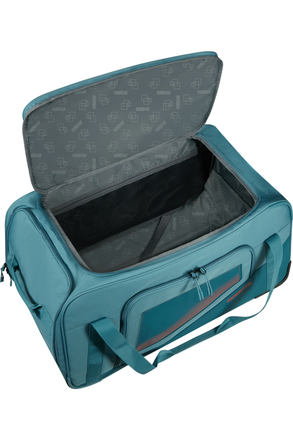 American Tourister City Racer Duffle with Wheels M  Petrol
