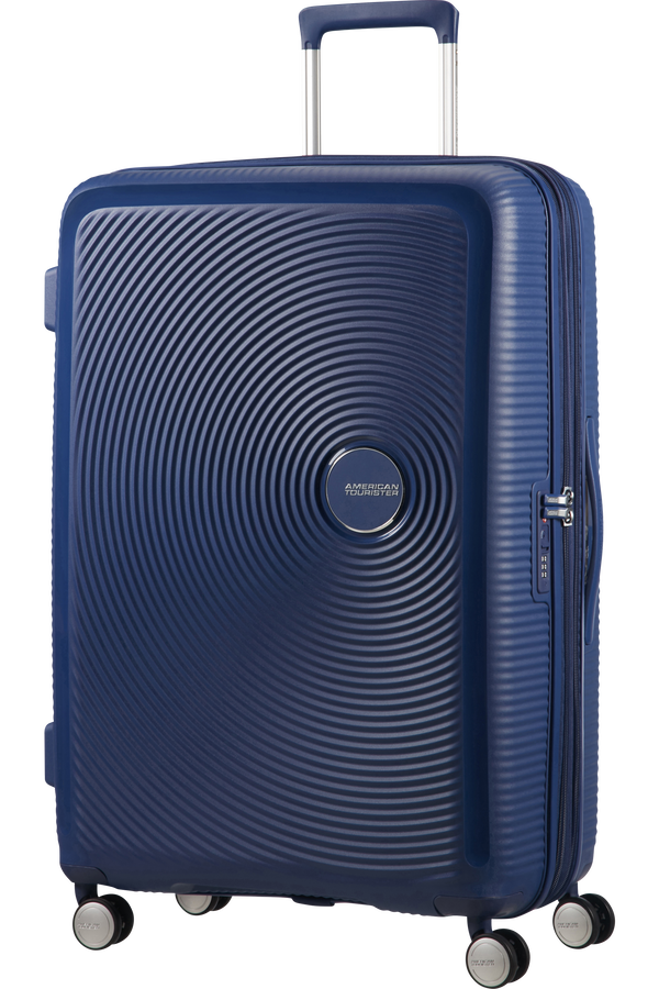 American Tourister Soundbox Spinner erweiterbar 77cm Midnight Navy