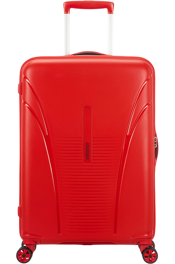 medium Spinner suitcase Formula Red 